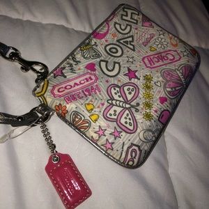 NWOT Coach Wristlet